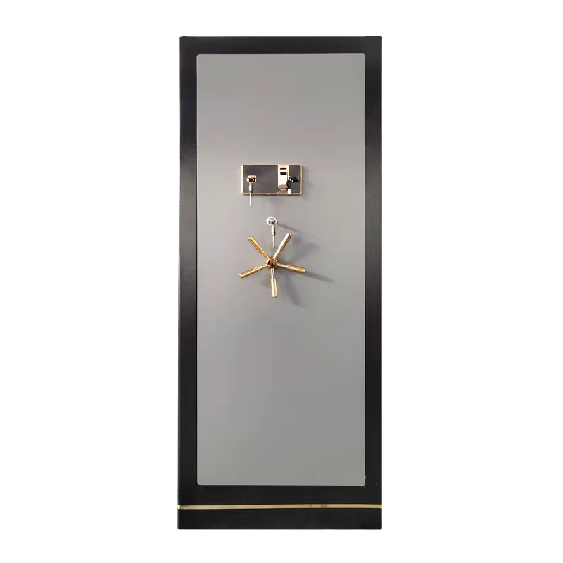 XBT High-End Fireproof Home and Office Safe Steel Metal Safety Box with Fingerprint Lock