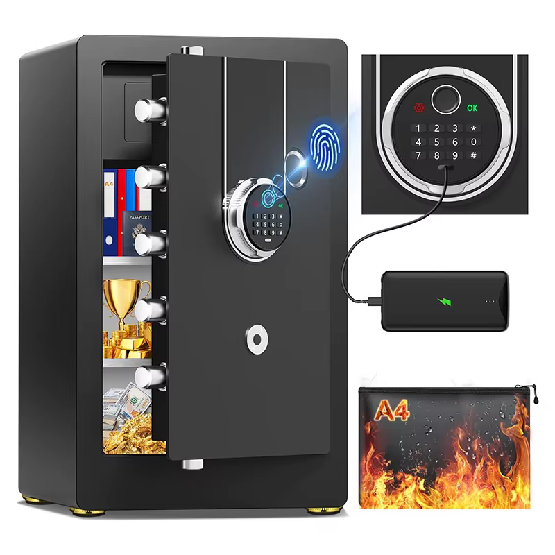 XBT Biometric Security Digital Money Safe Box