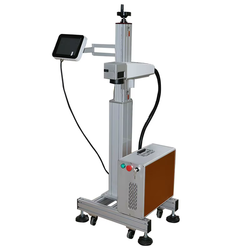 Flying Fiber Laser Marking Machine 20W-50W