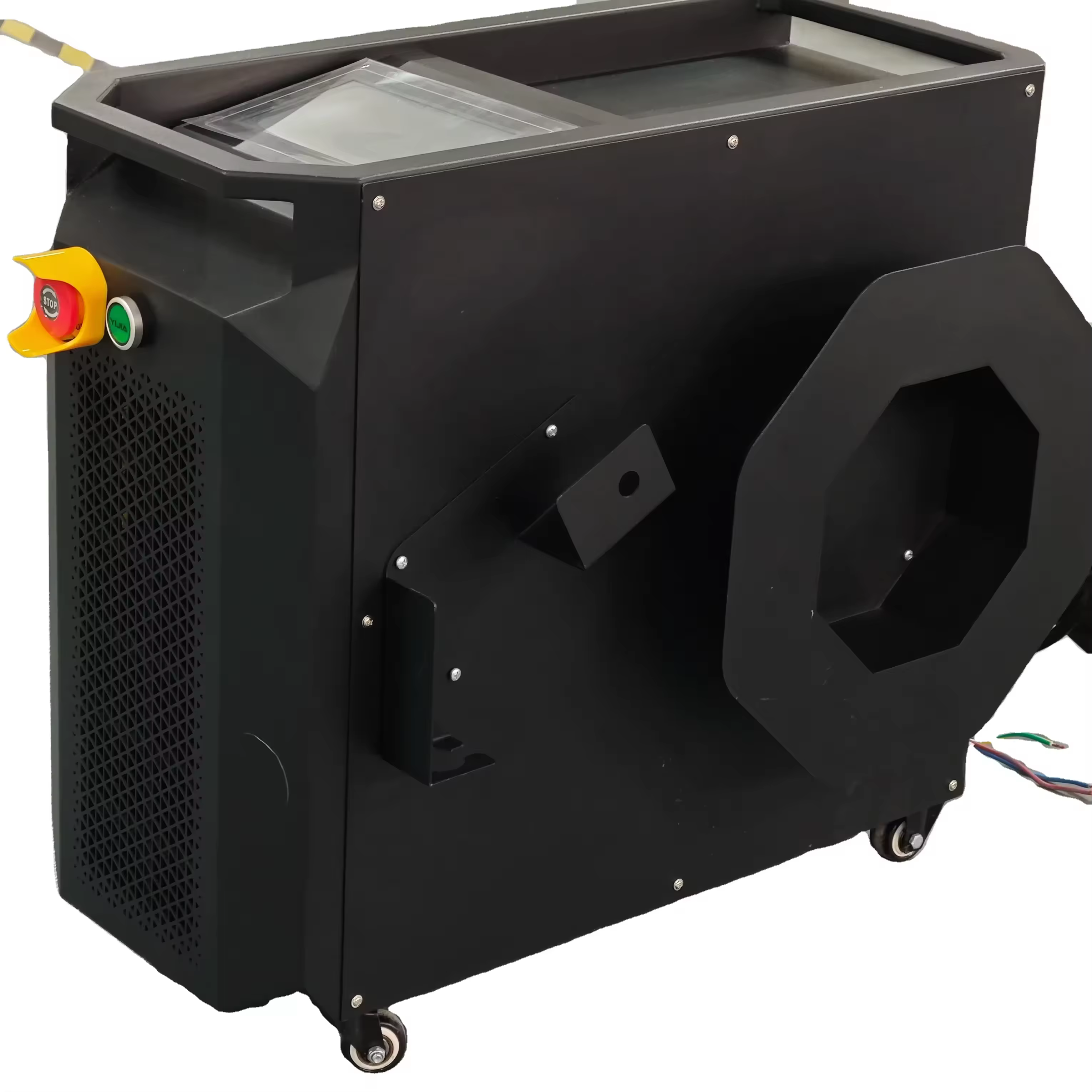 Industrial 300W Pulsed Laser Cleaning Equipment with Raycus JPT Source