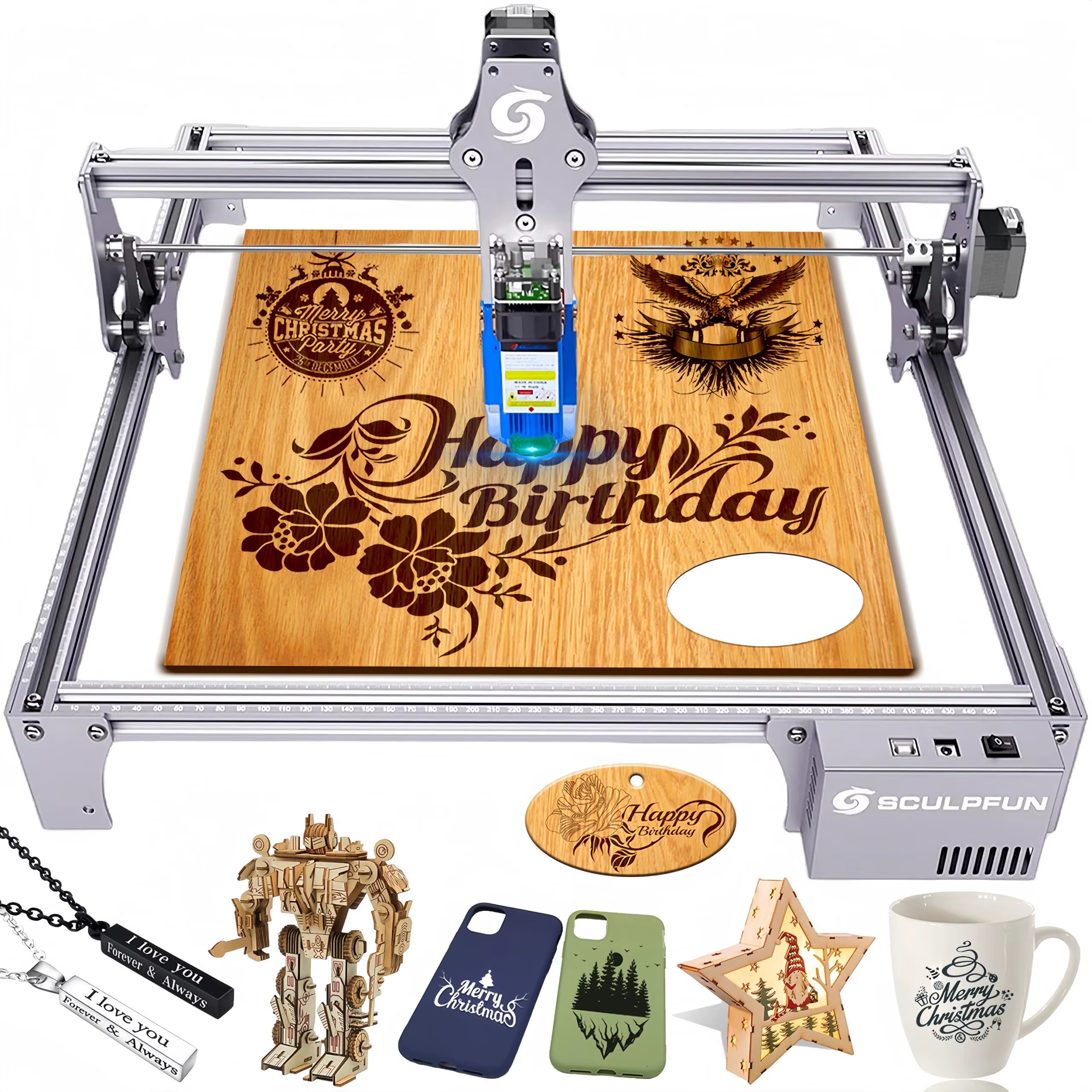 SCULPFUN S6 Pro Laser Engraver