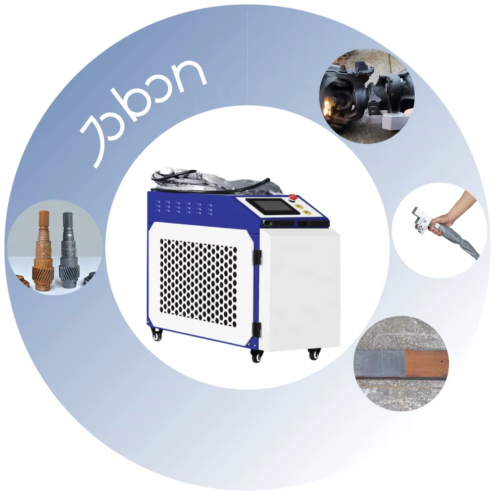 Industrial Portable Laser Cleaning Rust Removal Machine