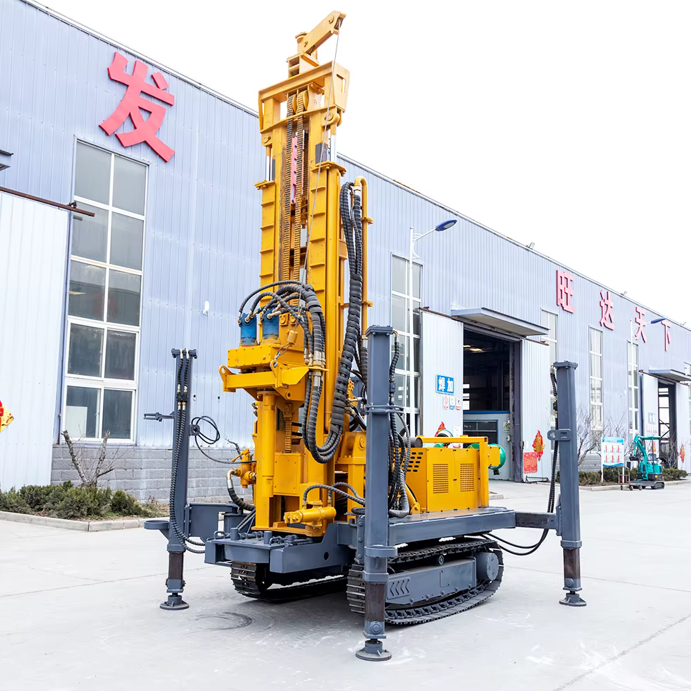 Deep Farm Borewell Drill Rig for 300m Borehole Water Wells