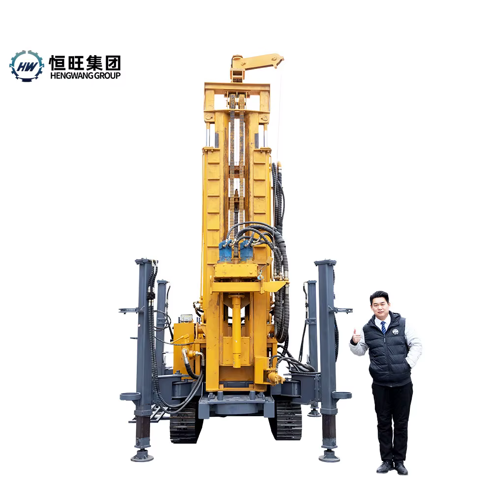 2025HQZ260L Steel Crawler-type Water Well Drilling Machine