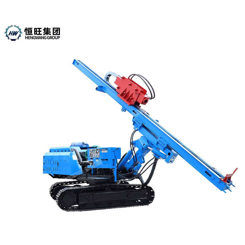 2025HWL500R Photovoltaic Solar Hydraulic Drilling Rig