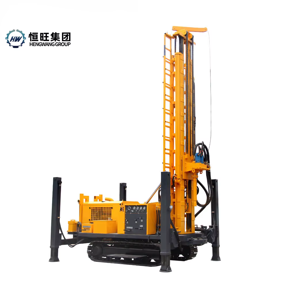 2025HQZ400L Hengwang Track-Type Drilling Rig for Water Wells