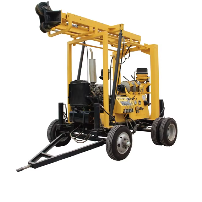 600m Diesel Power Hydraulic Exploration Water Well Core Drilling Machine