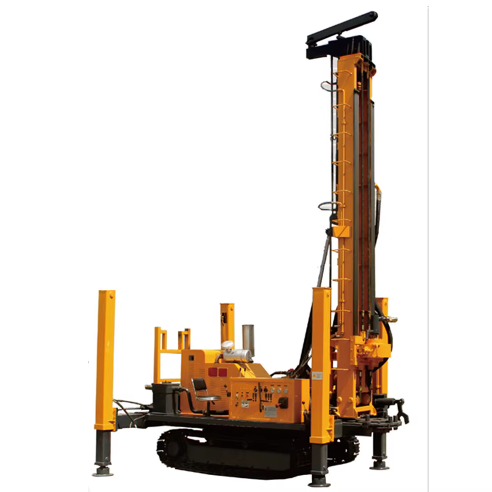260 Meters Deep Pneumatic Drill Exploration Well Drill Rig