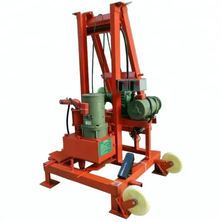 Portable Small Bore Well Drilling Machine