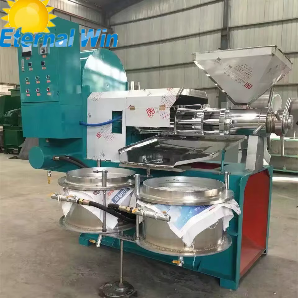 High Quality Peanut Groundnut Sunflower Seed Vegetable Seed Coconut Cooking Oil Press Extraction Extruder/Expeller Machine