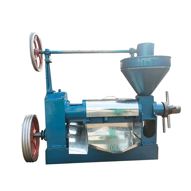 6YL-168 Large Commercial Cold Press Soybean Peanut Oil Press Machine Line