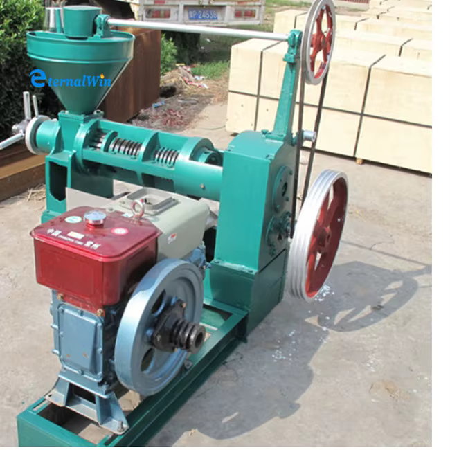 Screw Pressing Oil Extraction Machine with Diesel Engine