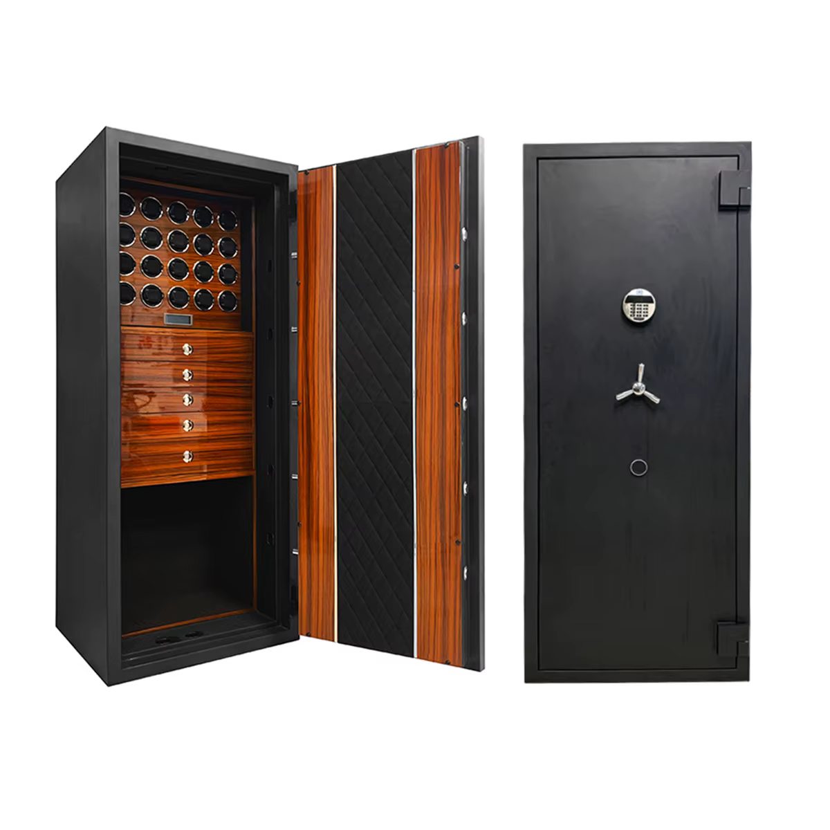 Luxury High-Quality Key Lock Digital Fingerprint Safe Box