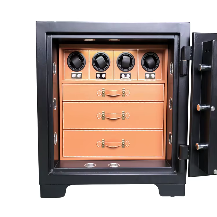 Luxury Electronic Digital Lock Safe Watch Winder