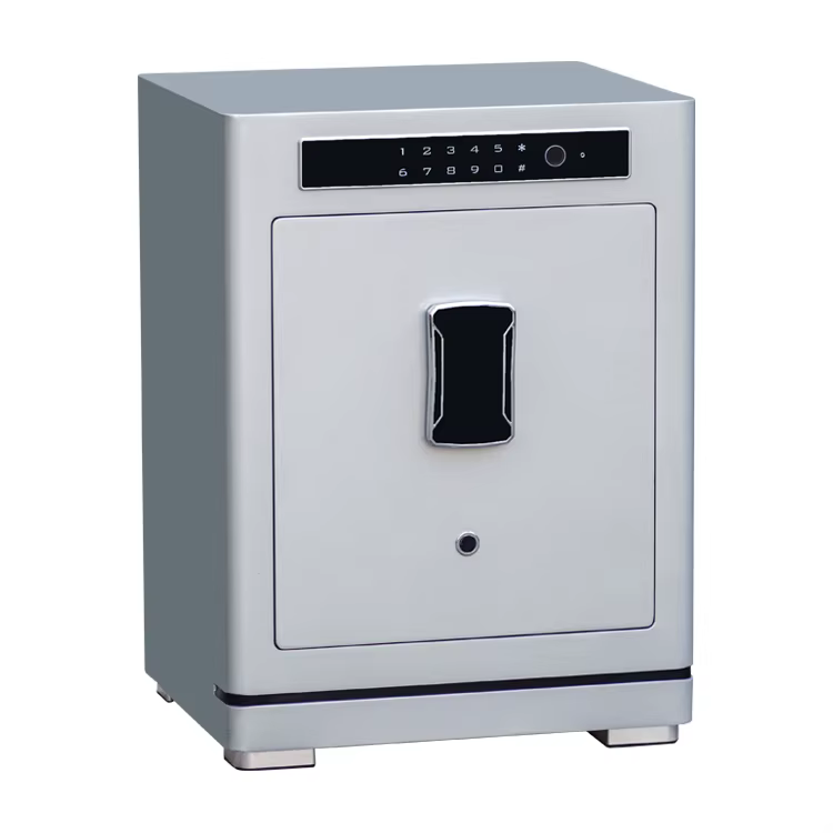 2025 New Digital Fingerprint Combination Lock Steel Panel Safe Box
