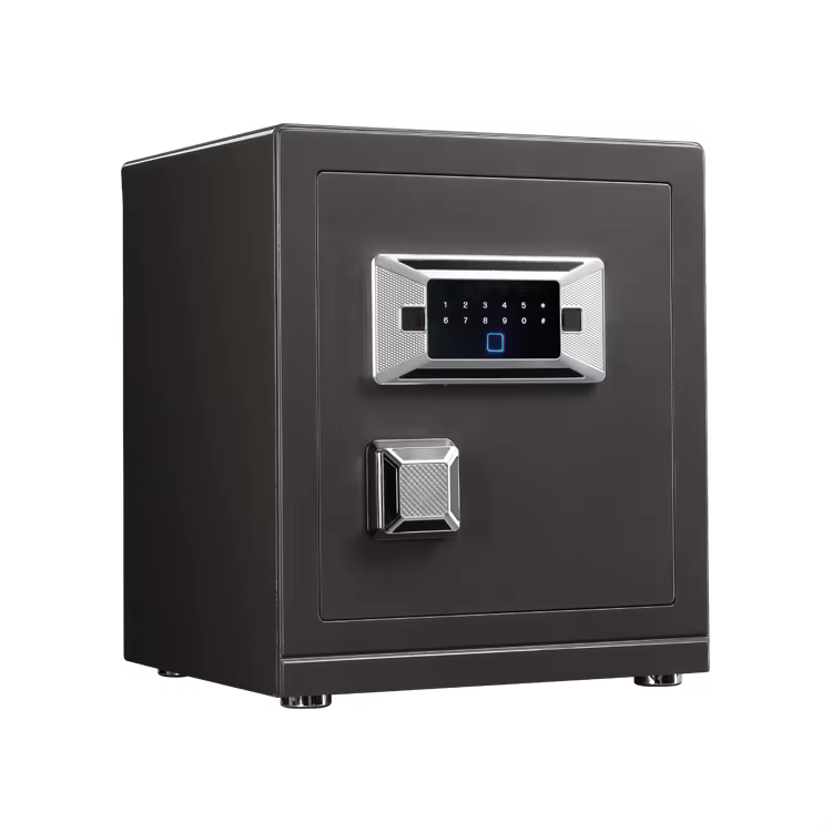 Exquisite Home Money Cabinet Digital Fingerprint Combination Lock Safe Box