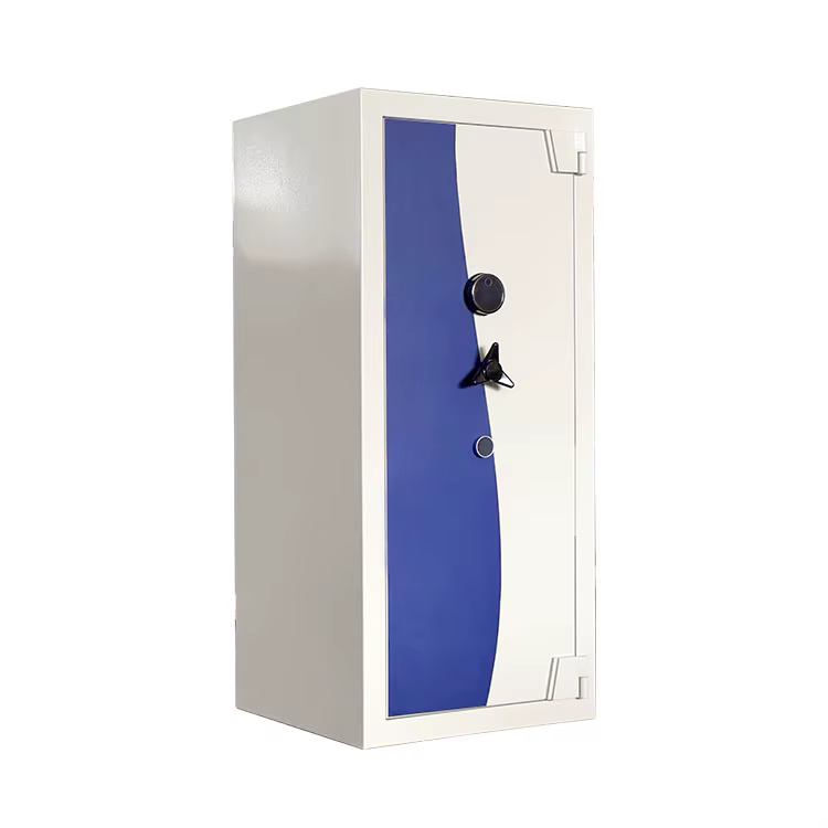 Weierxin Large Size 2 Hours Fireproof Digital Fingerprint Combination Lock Safe Box Vault