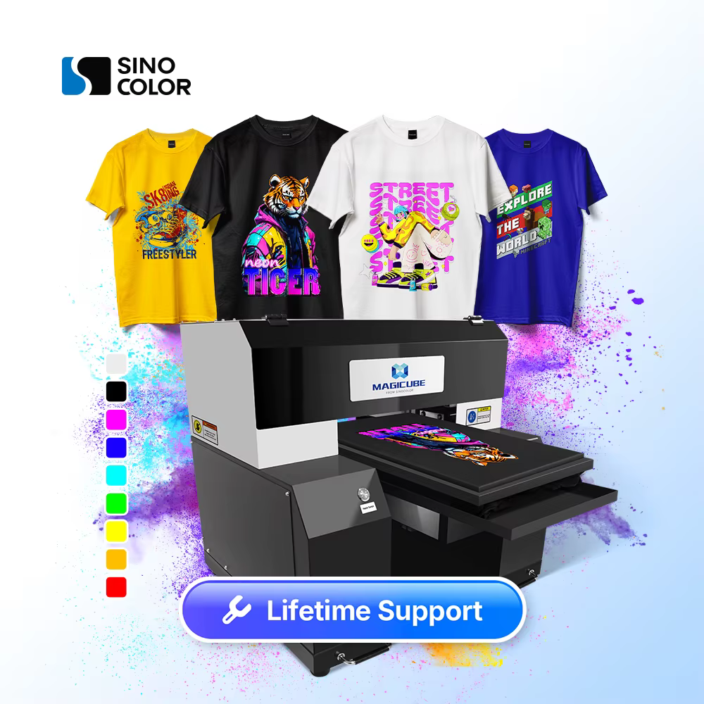 TP-300D DTG Digital Printer with I1600 Head