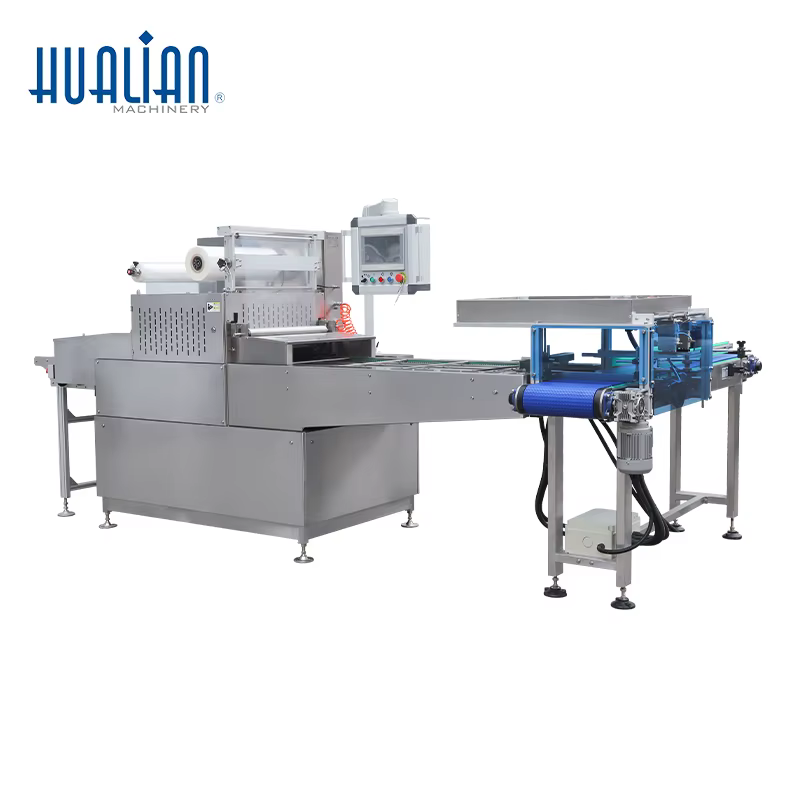 HVT-550A-3 Hualian Multifunction Automatic MAP Food Tray Sealing Machine