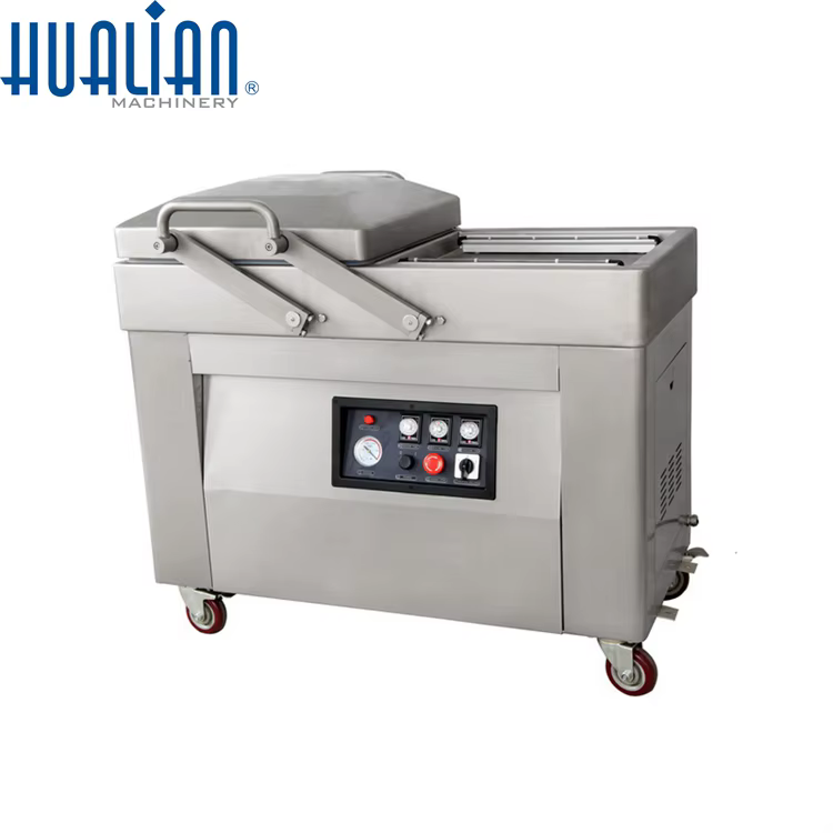 HVC-410S/2A-G Portable Nitrogen Gas Flushing Double Chamber Vacuum Packing Machine