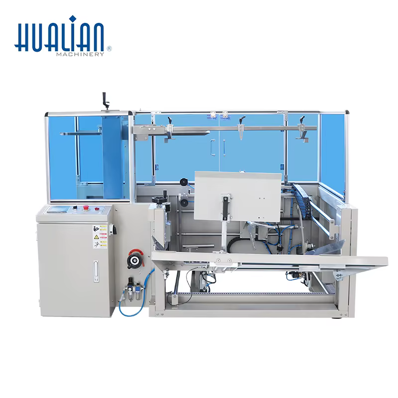 CXJ-4540DF HUALIAN Carton Erector Double Corrugated Box Machine