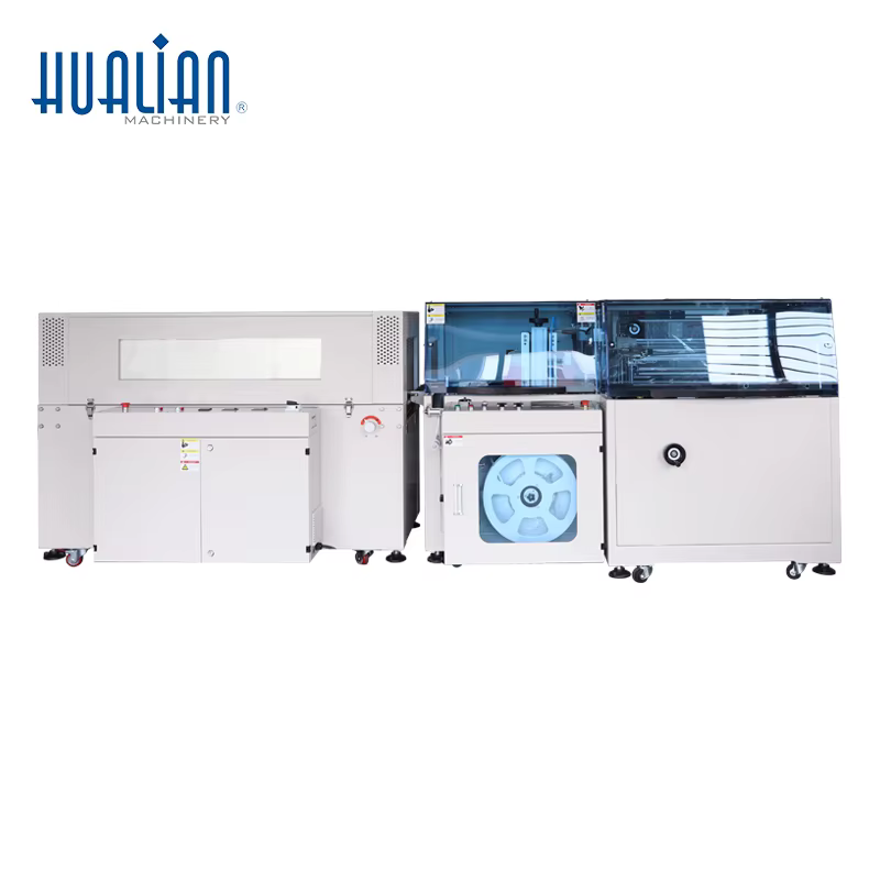 BSF-5545LD+BS-5030X HUALIAN Heat Shrink Wrapping Packaging Machine