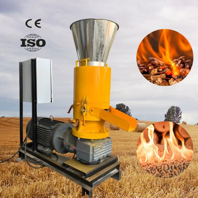 Weiwei Straw Wood Chips Rice Husks Biomass Pellet Machine
