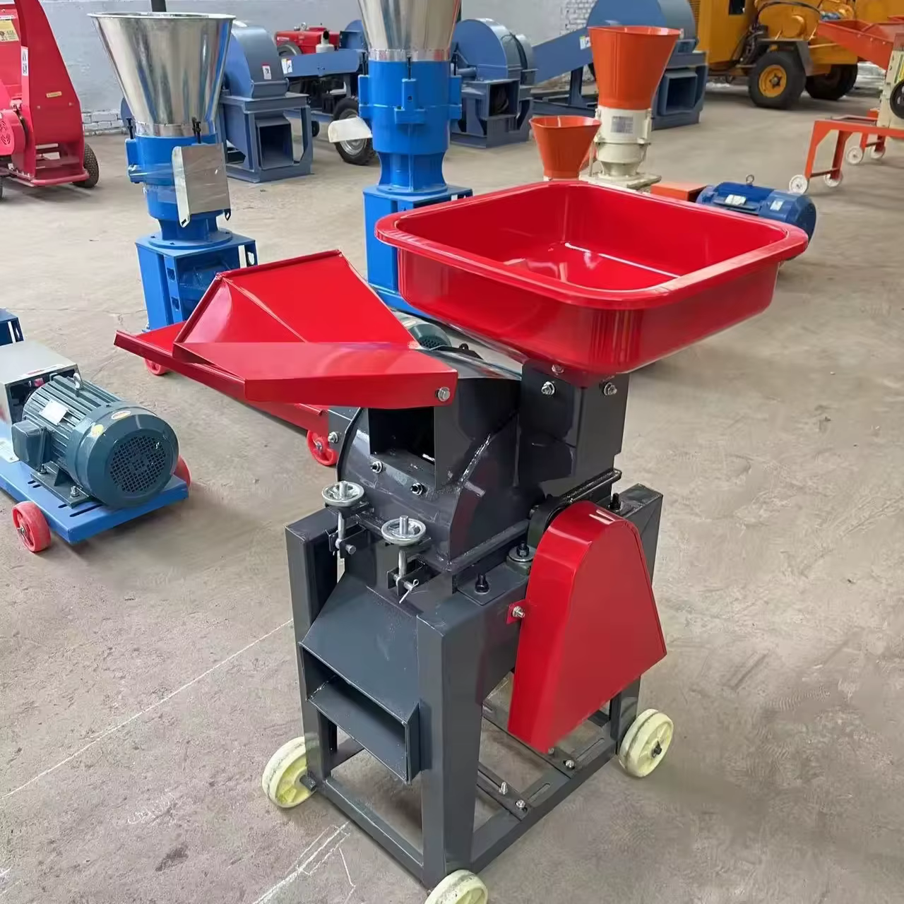 780-24 Ultra Fine Grass Crusher Supper Grinding Grass And Grain Multifunction Machine
