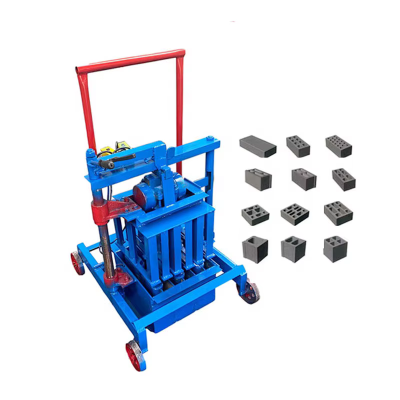 High Efficiency Manual Lightweight Brick Making Machine