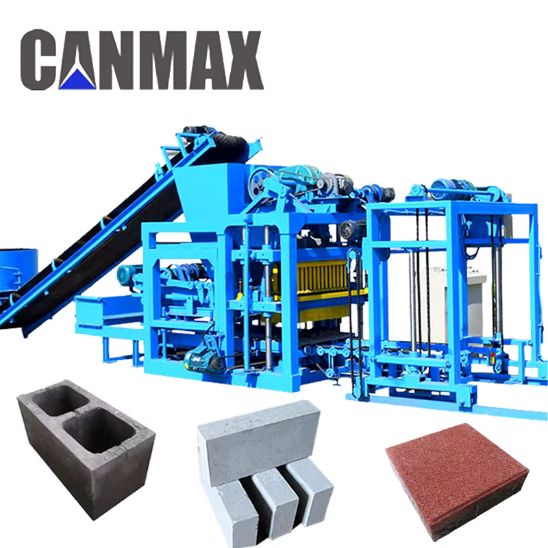 Certified CE QT4-22 Concrete Hollow Block Bricks Making Machine