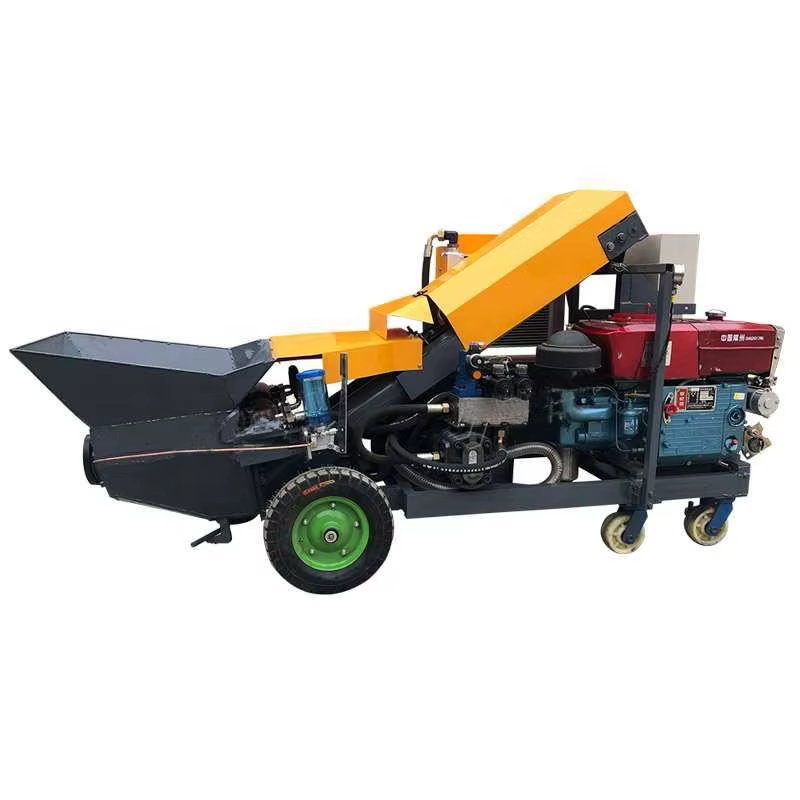 CANMAX Manufacturer Inclined Diesel Concrete Pump