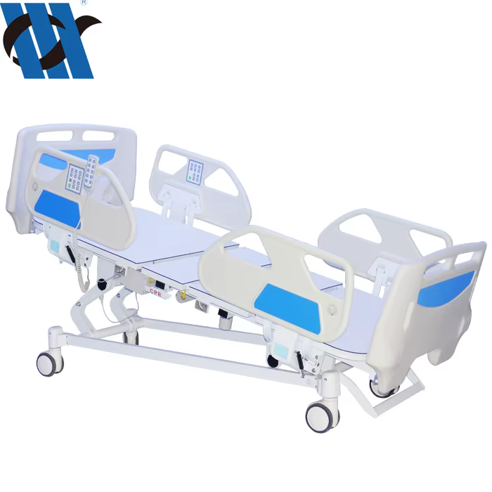 YC-E5638KII Modern Design Hospital ICU Bed Five-Function Electric with X-ray Exam Board