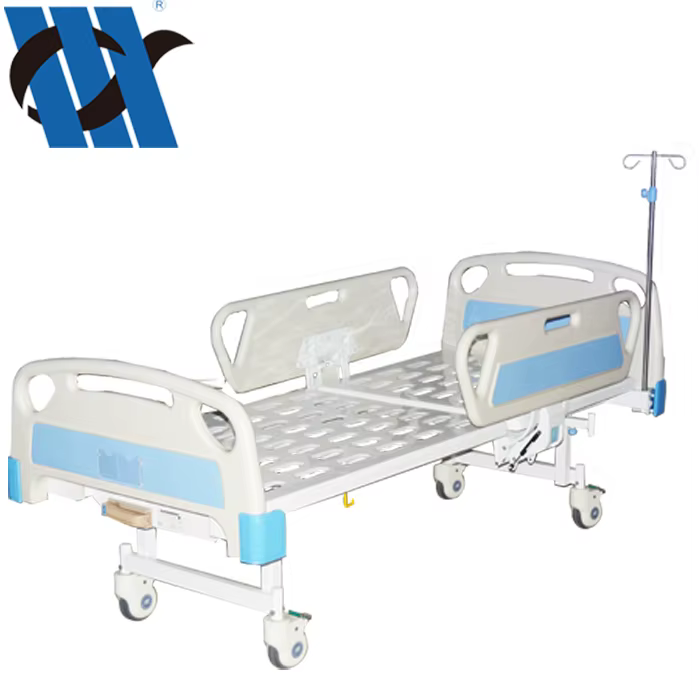 YC-T1618L Manual Home Care Patient Bed with ABS Side Rails