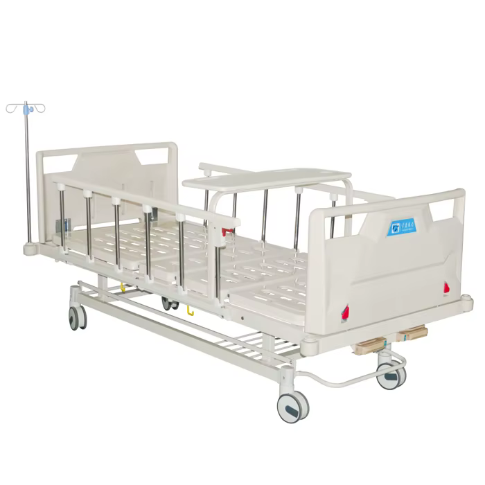YC-T2611K Clinic Patient Medical Hospital Bed with Laptop Table