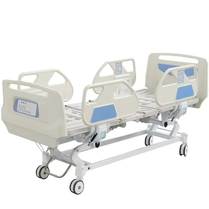 YC-E5638K(II) 5-Function Movable Adjustable Electric Patient ICU Hospital Clinic Bed