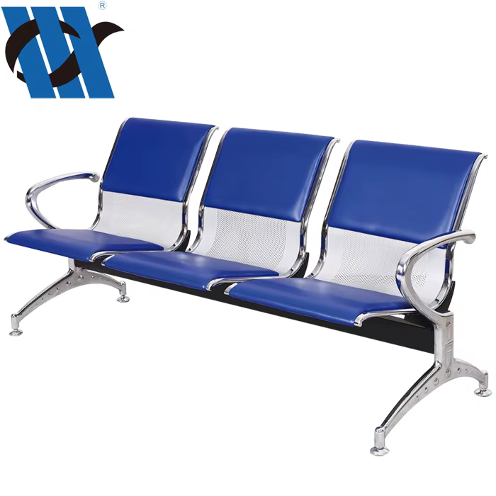 BDEC202 Modern 3-Seater Hospital Waiting Chairs