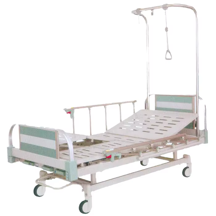 YC-T3116K Hospital Orthopedic Traction Stretcher Manual Three-Crank Adjustable Bed