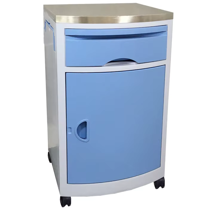 BDCB07 Medical Steel Locker Bedside Cabinet