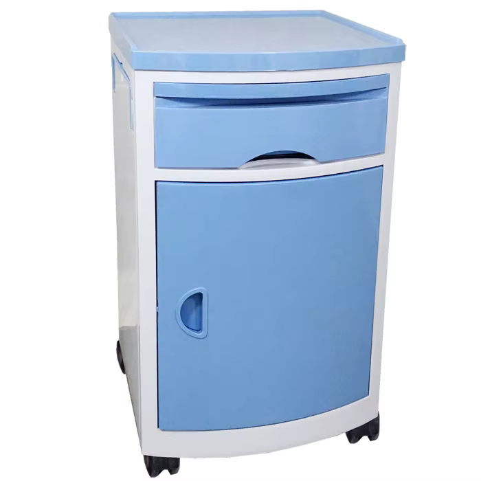 BDCB04 ABS Plastic Cabinet Storage Drawers Hospital Bedside Cabinet