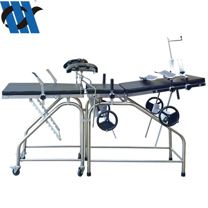 YC-C12A Youngcoln Manual Adjustable Surgical Theater Hydraulic Examination Bed