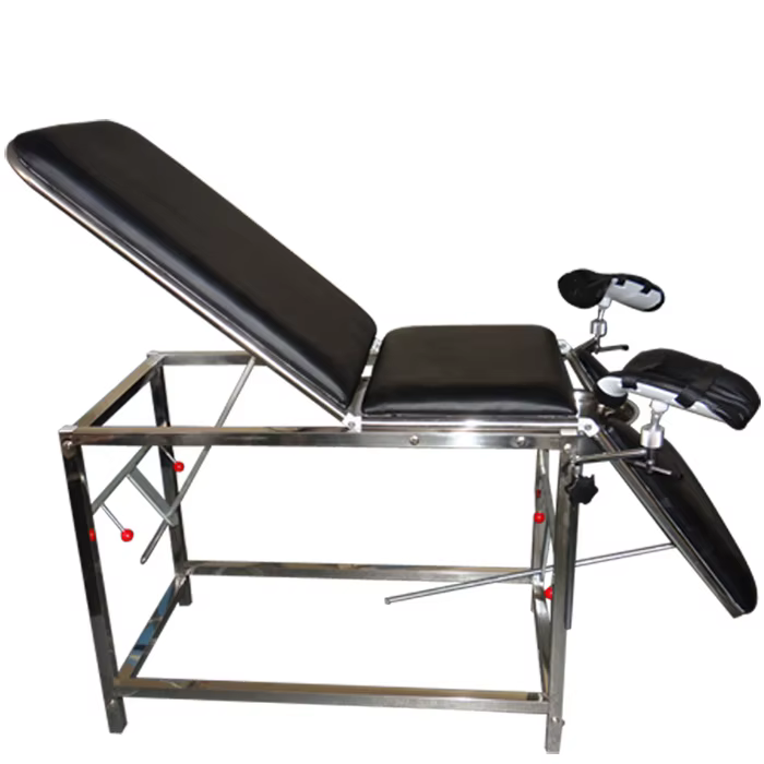 YC-C105 Stainless Steel Medical Delivery Table Hospital Birthing Bed Gynecological Medical Exam Table
