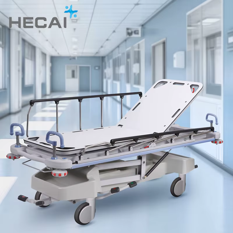 Luxury Hydraulic Hospital Patient Transfer Stretcher Cart