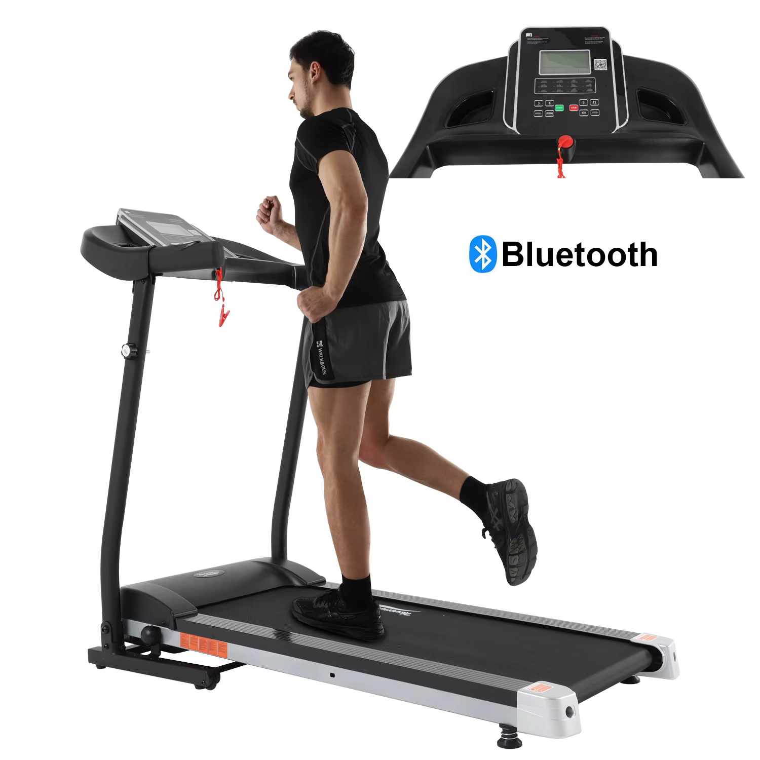 Home Use Folding Electric Treadmill with LED Screen