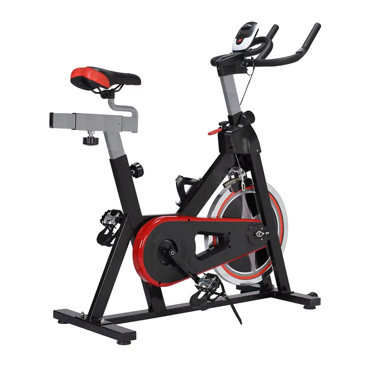 Popular Adjustable Seat Spinning Bike with LCD Display