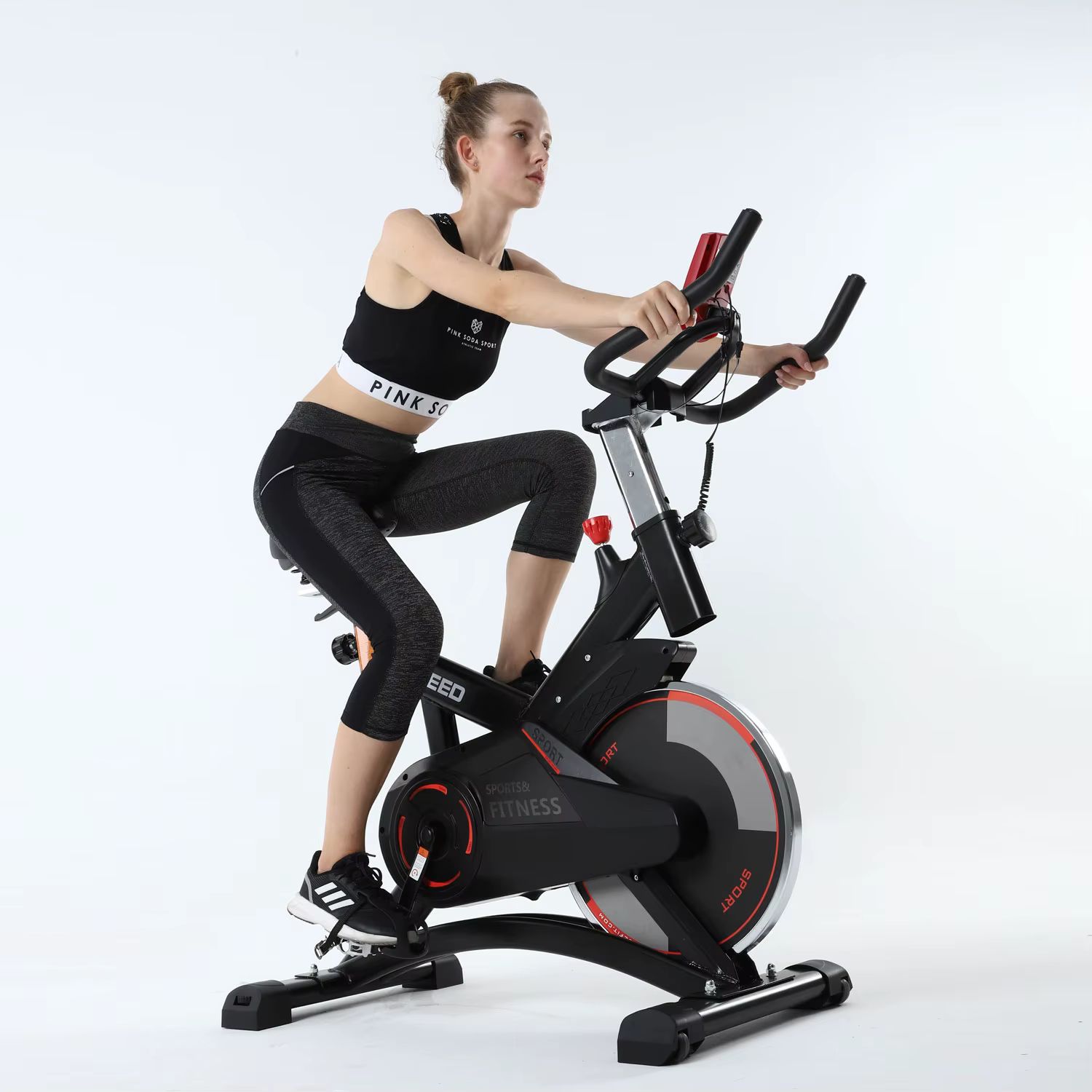 Home Training Static Spin Bicycle Cardio Exercise Stationary Bike