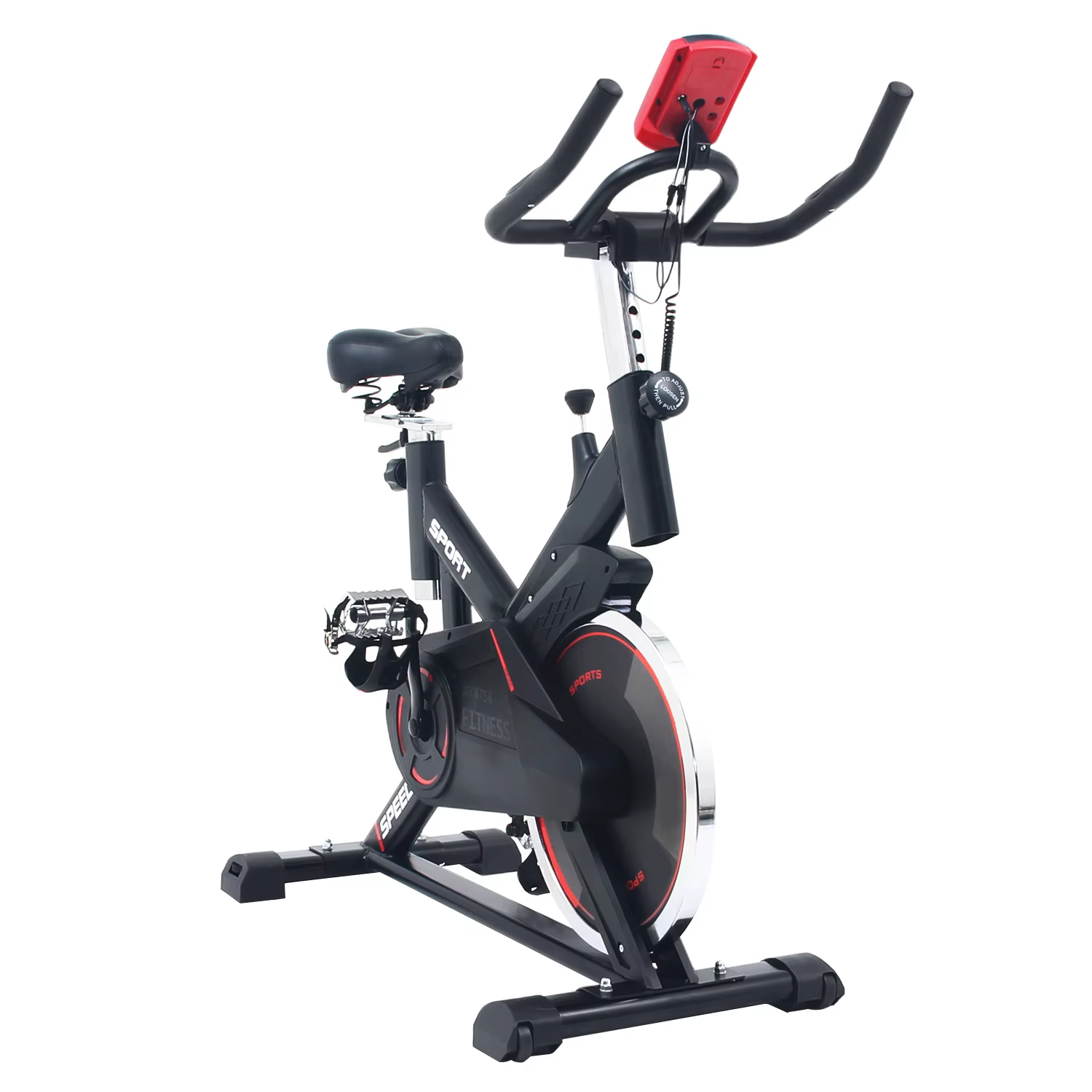 Indoor Steel Spin Bike for Fitness Cardio Training