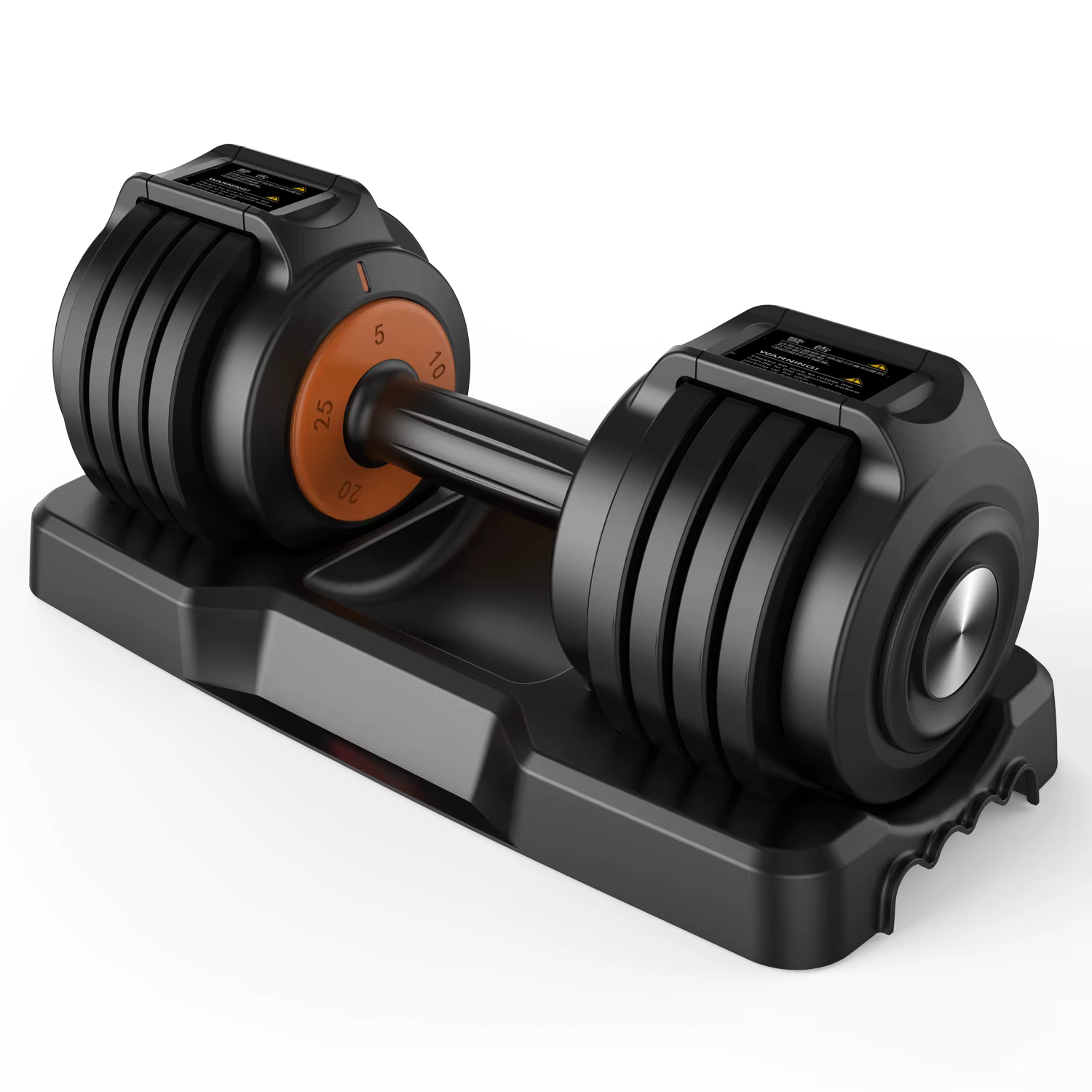 Adjustable Home Gym Dumbbell Set 5lb to 55lb
