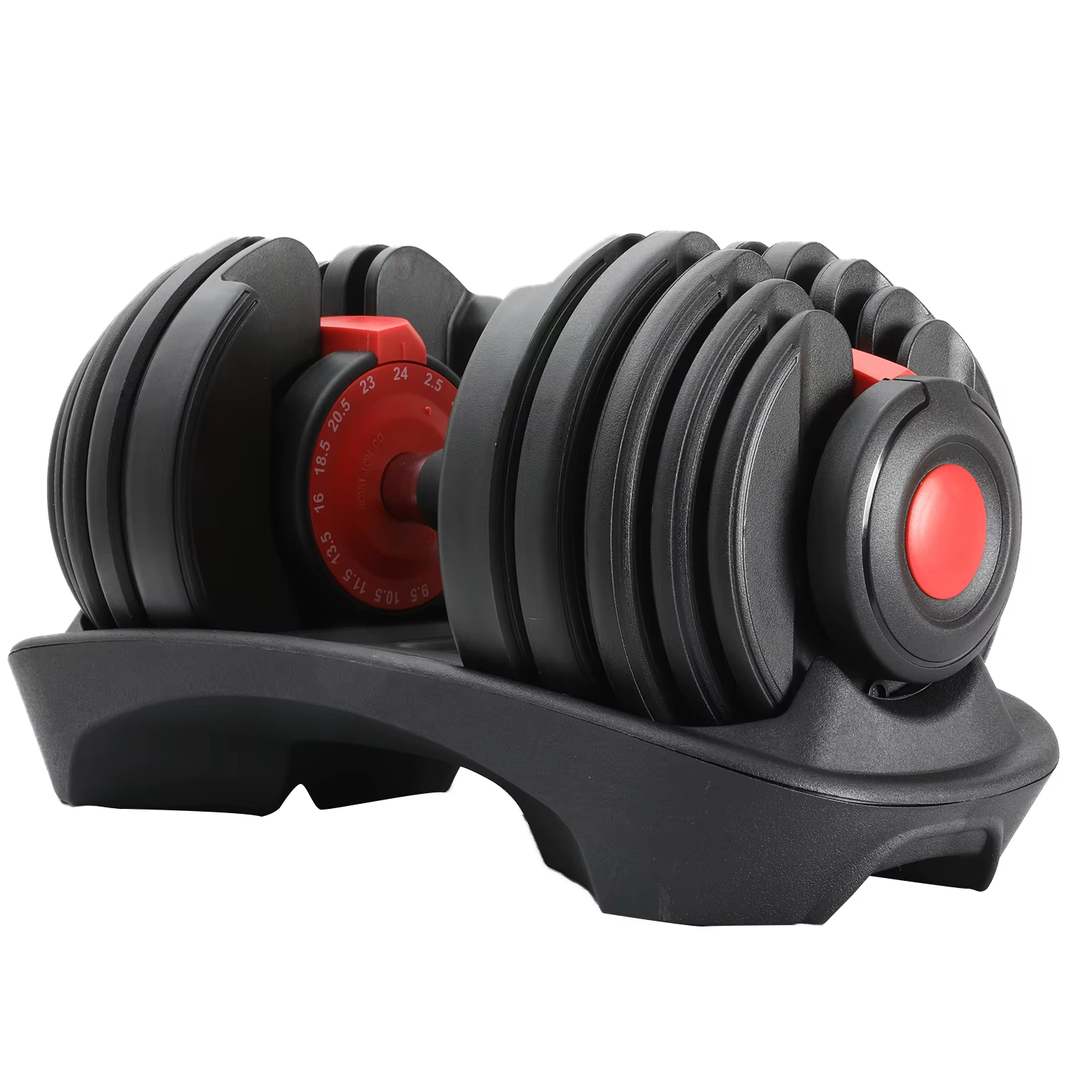 Adjustable Weight Metal Body Building Dumbbells