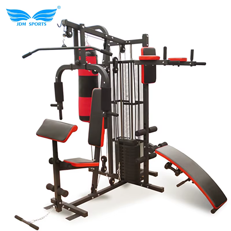 Home Use 3-in-1 Multi-Station Steel Fitness Gym Equipment