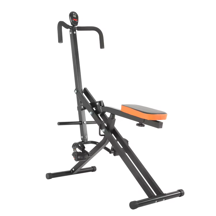 Adjustable Sit-Up Bench with Roman Chair and Squat Horse